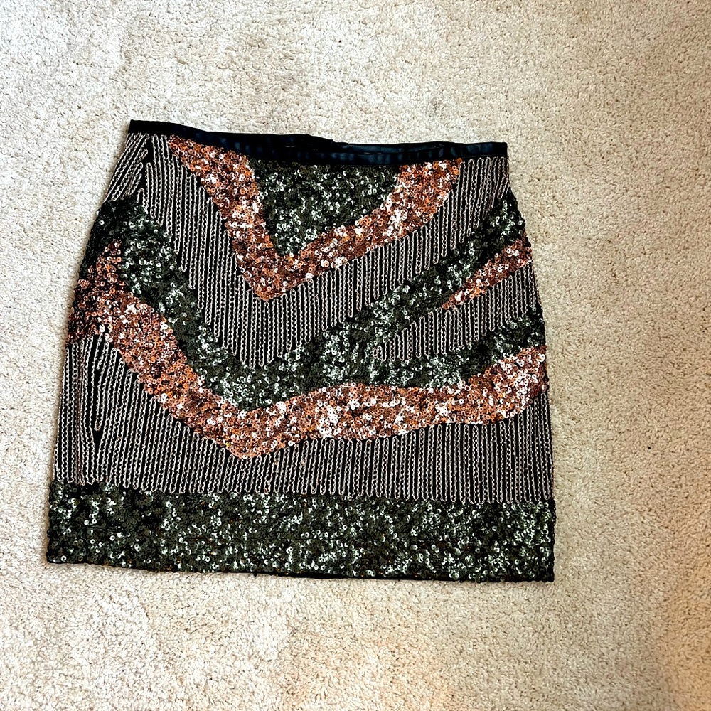H&M Sequence Mini Skirt